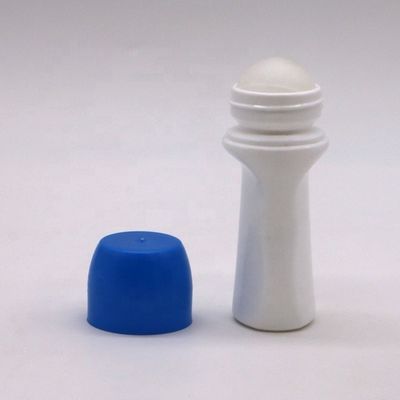 Bottiglie di deodorante a rulli di plastica personalizzate da 30 ml per oli essenziali per profumi e cosmetici