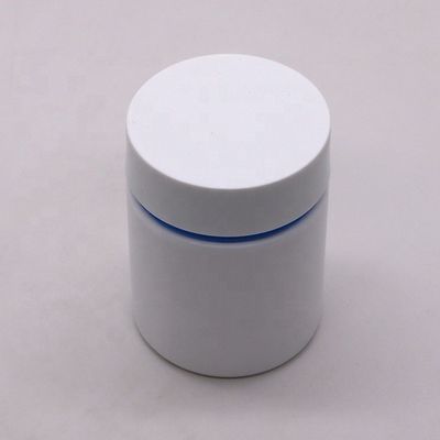 Bottiglia di medicinali in plastica HDPE da 100 ml Bottone rotondo retto per compresse