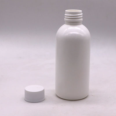 Etichette personalizzate Bottiglia di liquido orale vuota in HDPE da 200 ml per sciroppo e collutorio