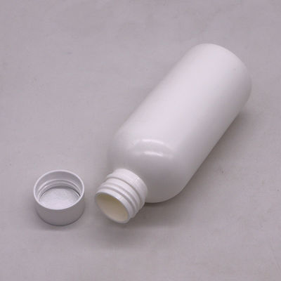 Etichette personalizzate Bottiglia di liquido orale vuota in HDPE da 200 ml per sciroppo e collutorio