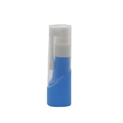 Bottiglia per spray orale in plastica per naso lungo in HDPE di 30 ml Bottiglia ricaricabile in plastica di lunga durata