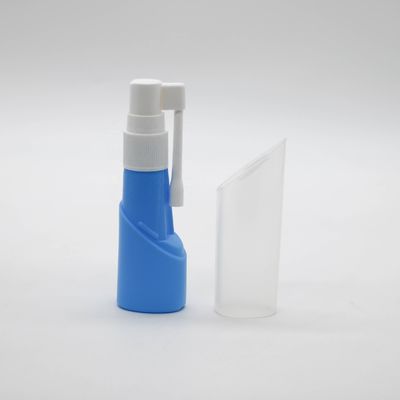 Bottiglia per spray orale in plastica per naso lungo in HDPE di 30 ml Bottiglia ricaricabile in plastica di lunga durata