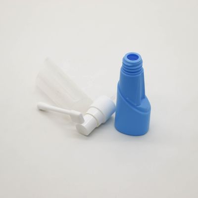 Bottiglia per spray orale in plastica per naso lungo in HDPE di 30 ml Bottiglia ricaricabile in plastica di lunga durata