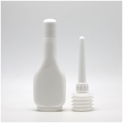 Bottiglia liquida piatta in HDPE da 100 ml per lozione ginecologica versatile multifunzionale