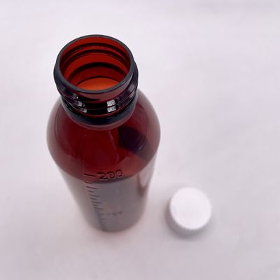 200cc Bottiglie Ovali da Farmacia con Prescrizione di Ambrore