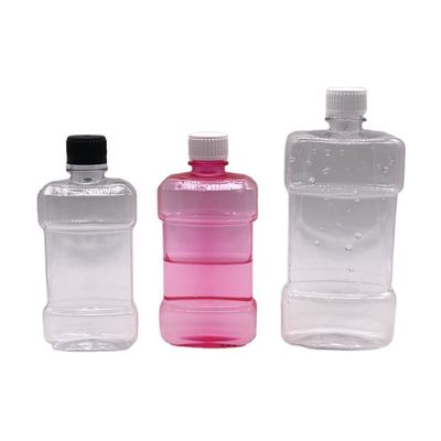 Stampa a schermo 500 ml PET forma unica Acquapocchiaio Liquido Bottiglia di plastica con tappo a vite