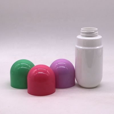 250 ml/8 oz PET Bottiglia di plastica alimentare a forma di capsula luminosa con tappo a vite e sigillo termico