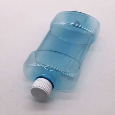 Stampa a schermo 500 ml PET forma unica Acquapocchiaio Liquido Bottiglia di plastica con tappo a vite