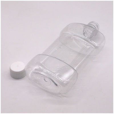 Stampa a schermo 500 ml PET forma unica Acquapocchiaio Liquido Bottiglia di plastica con tappo a vite