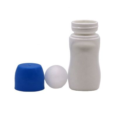 Logo personalizzato 30ml 1oz PP Bottiglie di deodorante a rulli di plastica per oli essenziali Perfume