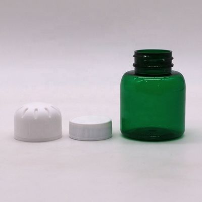 3OZ/90ml Bottiglie di profumo in PET Bianco di plastica con tappo a vite e sigillo termico Bottiglia di profumo solido