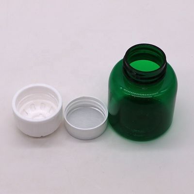 3OZ/90ml Bottiglie di profumo in PET Bianco di plastica con tappo a vite e sigillo termico Bottiglia di profumo solido