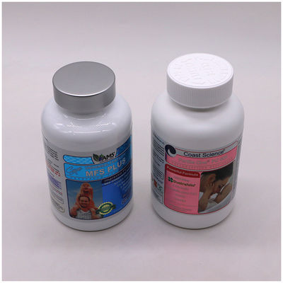 Cappuccio a vite in plastica 400 ml/cc PET/PET Serile Bottiglia di plastica di grado farmaceutico per la conservazione dei medicinali