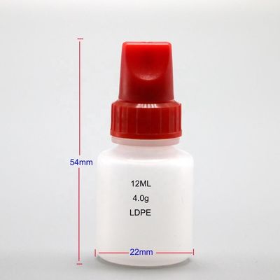 Bottiglie per gocciolante per occhi di 12 ml di LDPE con etichetta personalizzata per prodotti farmaceutici presso la GMP Company