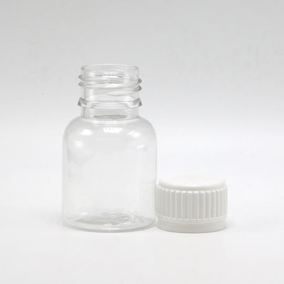 Cappuccio a prova di manomissione Bottiglia di sciroppo per tosse in PET da 50 ml per l'olio lubrificante per la conservazione di liquidi orali