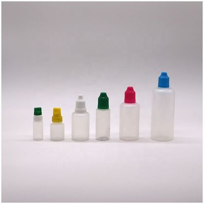 Chiusura a prova di bambino Squeezeable Eye Liquid Essential Oil Squeeze Bottle 5ml/10ml/15ml/20ml