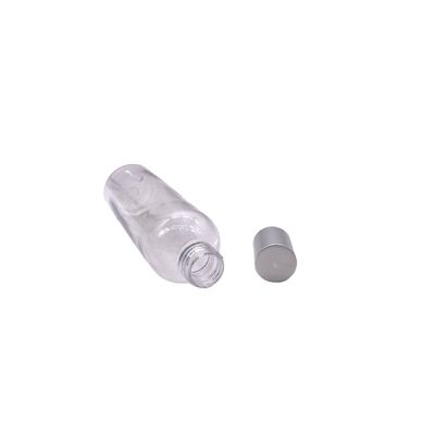 Stampa a schermo Bottiglia in PET 120 ml Bottiglie di plastica Spray Bottiglie Alcol Contenitore colore personalizzato