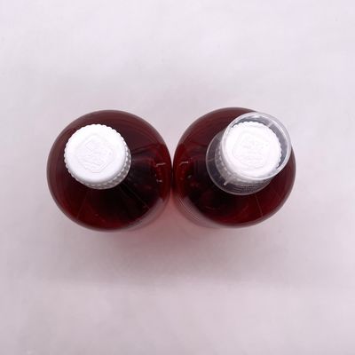 Bottiglia di cilindro in plastica PET da 500cc per integratori di liquidi per la medicina 500ml/16.9oz Forma rotonda