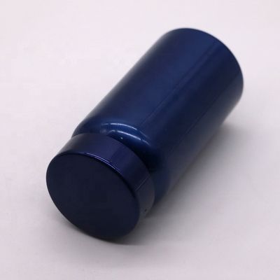 150ml PET Placcato in oro Cappuccio a vite Contenitore di supplemento di plastica Bottiglia per la promozione