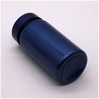 150ml PET Placcato in oro Cappuccio a vite Contenitore di supplemento di plastica Bottiglia per la promozione