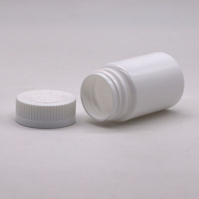 CRC Cap 80CC Bottiglia di plastica bianca per pillole Capsule Medicina Pillola olio di pesce