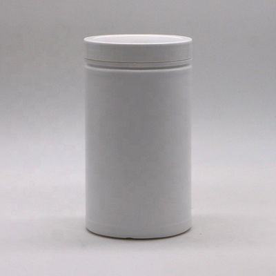 600mL 20oz PET vuoto HDPE rettilineo rotondo in polvere di plastica contenitori per medicinali con tappo a vite
