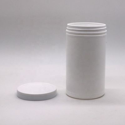 600mL 20oz PET vuoto HDPE rettilineo rotondo in polvere di plastica contenitori per medicinali con tappo a vite