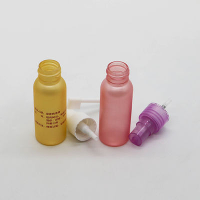 Bottiglia di plastica per spray liquido in PET da 30 ml Bottiglia vuota per spray di profumo per imballaggi cosmetici