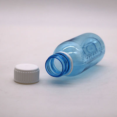 100 ml di sciroppo rotondo di acero per la tosse Bottiglia liquida con tappo a vite e sigillo termico