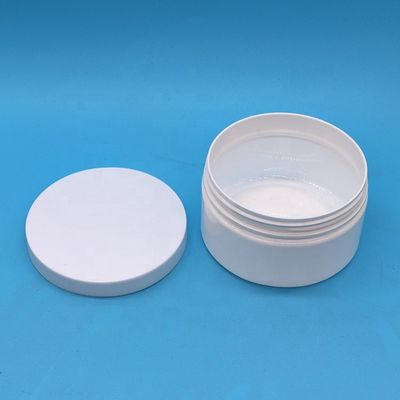 Materiale del tappo di plastica 8oz Bottone di plastica su misura Con forma rotonda Contenitore a bocca larga con coperchi
