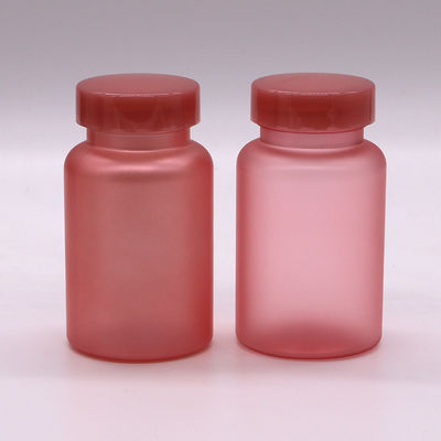 Cappuccio in alluminio 100/120/150ml PET vasetto di plastica a bocca larga per la medicina delle capsule pillole