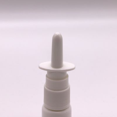 Bottiglia di plastica per spray nasale in HDPE da 15 ml/20 ml/30 ml con colore personalizzato e tappo dell'ugello dello spray