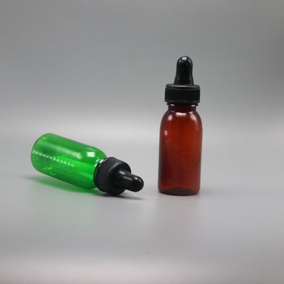 Reagente medico bottiglia di olio essenziale in plastica PET da 60 ml con disegno sterile e logo personalizzato