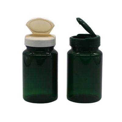150 ml di capsule in PET compresse compresse bottiglia impermeabile con tappo a piegatura personalizzato e degradabile