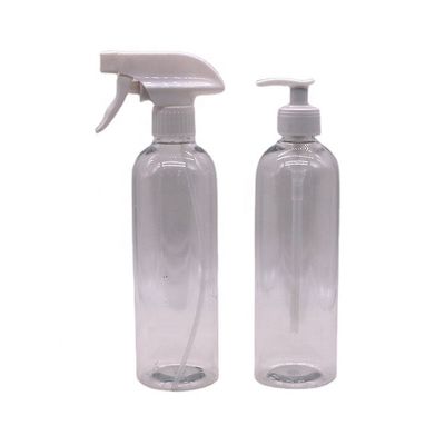 Colore personalizzato 500ml/600ml HDPE Plastic Pump/Sprayer Lotion Bottles for Clean Lotion