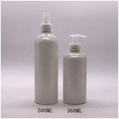 Colore personalizzato 500ml/600ml HDPE Plastic Pump/Sprayer Lotion Bottles for Clean Lotion