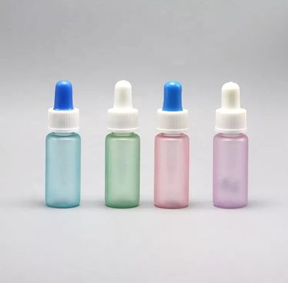 Bottiglia per gocciolante in plastica PET di grado medicinale con capacità di tubo 10 ml/15 ml/20 ml/25 ml/30 ml