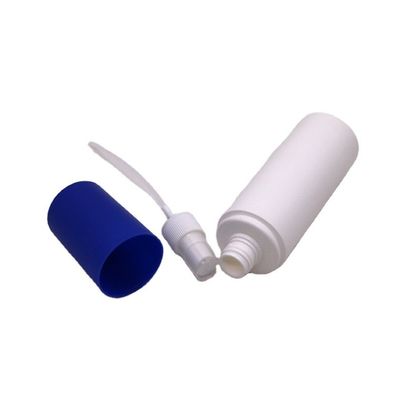 Materiale del colletto PET Bottiglie di plastica da 150 ml con spray di pompa e materiali biodegradabili