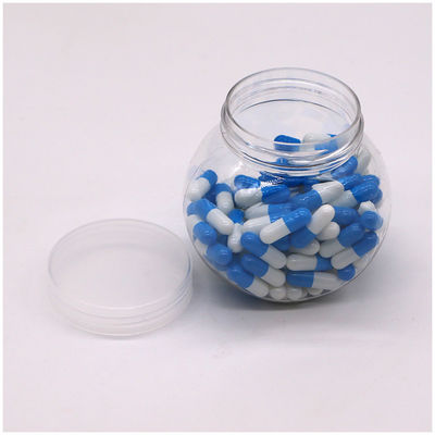 Logo personalizzato Logo 200ml PET Capsule Food Canns per Noci e Caramelle