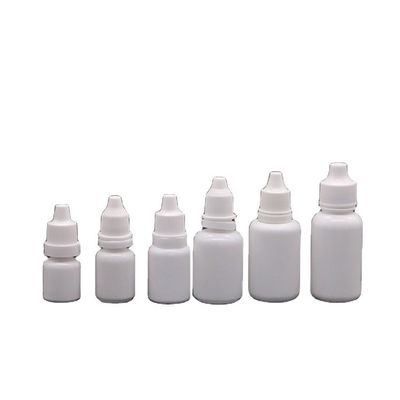 Bottiglia per gocciolante di liquido per occhi in plastica LDPE da 10 ml con colori personalizzati e tappo a prova di manomissione