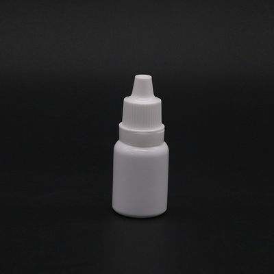 Bottiglia per gocciolante di liquido per occhi in plastica LDPE da 10 ml con colori personalizzati e tappo a prova di manomissione