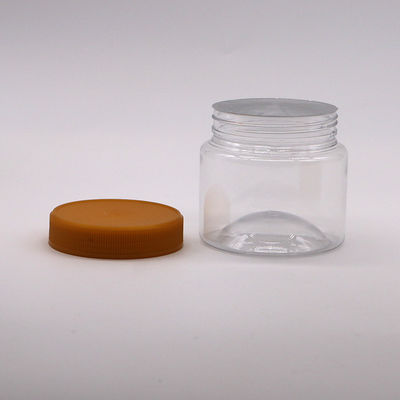 Conservatorio alimentare 5oz 150cc PET Plastic Mason Jar con PP tipo di sigillamento a cappuccio a vite