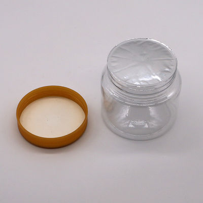 Conservatorio alimentare 5oz 150cc PET Plastic Mason Jar con PP tipo di sigillamento a cappuccio a vite