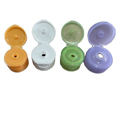 24mm 28mm 32mm Chiusura con tappo in plastica per bottiglie di lozione in plastica a colori personalizzate