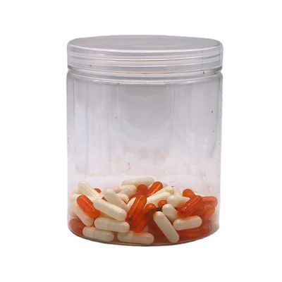 Conservatorio alimentare fatto semplice 700ml PET bottiglia trasparente con tappo a vite in alluminio / plastica