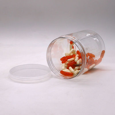 Conservatorio alimentare fatto semplice 700ml PET bottiglia trasparente con tappo a vite in alluminio / plastica