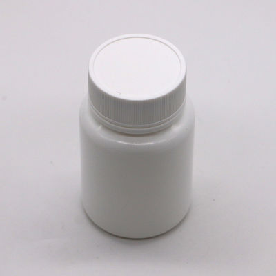 80 ml di bottiglia medica in HDPE con tappo a vite per pillole capsule compresse campioni gratuiti forniti ora
