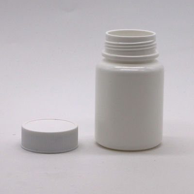 80 ml di bottiglia medica in HDPE con tappo a vite per pillole capsule compresse campioni gratuiti forniti ora