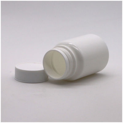 80 ml di bottiglia medica in HDPE con tappo a vite per pillole capsule compresse campioni gratuiti forniti ora