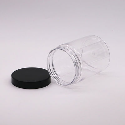 Bottiglie di plastica da 300cc per la conservazione degli alimenti con coperchio in alluminio per snack gustosi